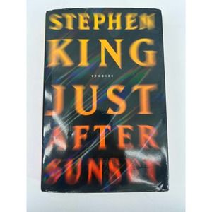 Just After Sunset by Stephen King 2008 Hard Cover/DJ Horror Fiction